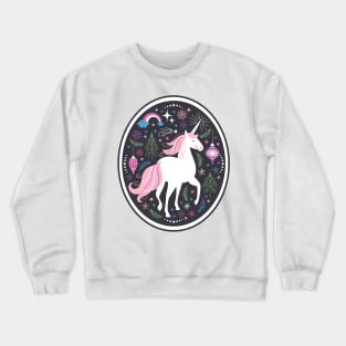 Happy Holiday Unicorn Crewneck Sweatshirt